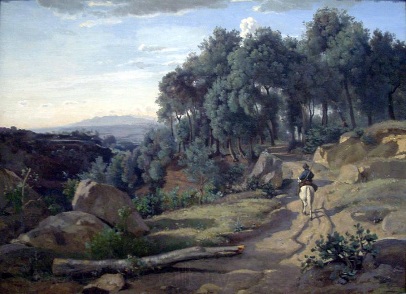 Jean-Baptiste-Camille Corot A View near Volterra
